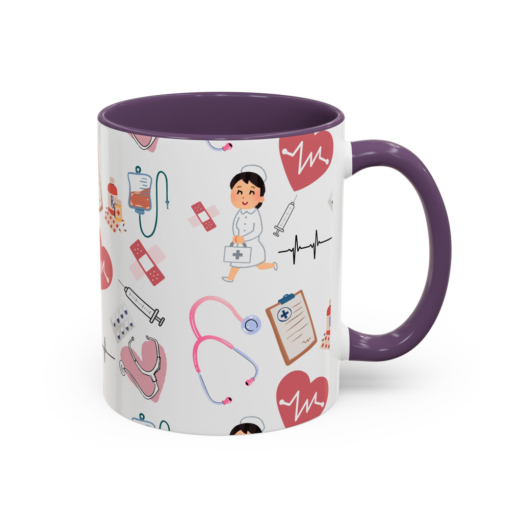 Kaffekoppen - ett givet inslag i vården - flera färger