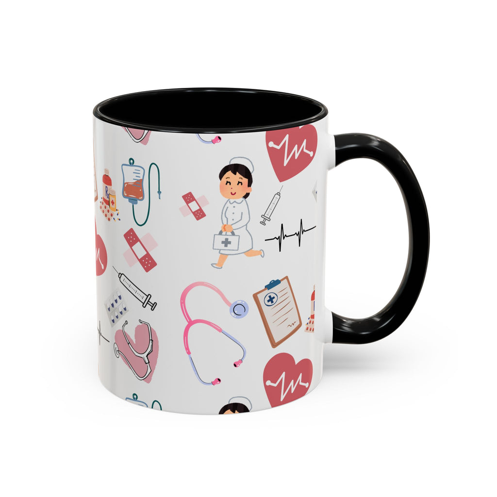 Kaffekoppen - ett givet inslag i vården - flera färger