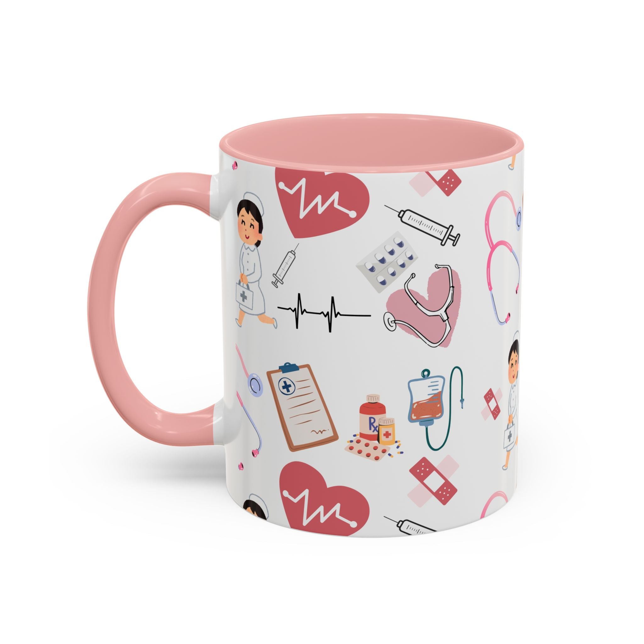 Kaffekoppen - ett givet inslag i vården - flera färger