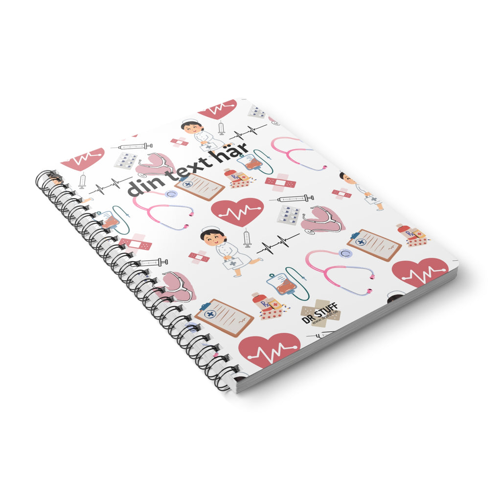 Anteckningsbok A5 - din personliga anteckningsbok för alla viktiga noteringar i vården