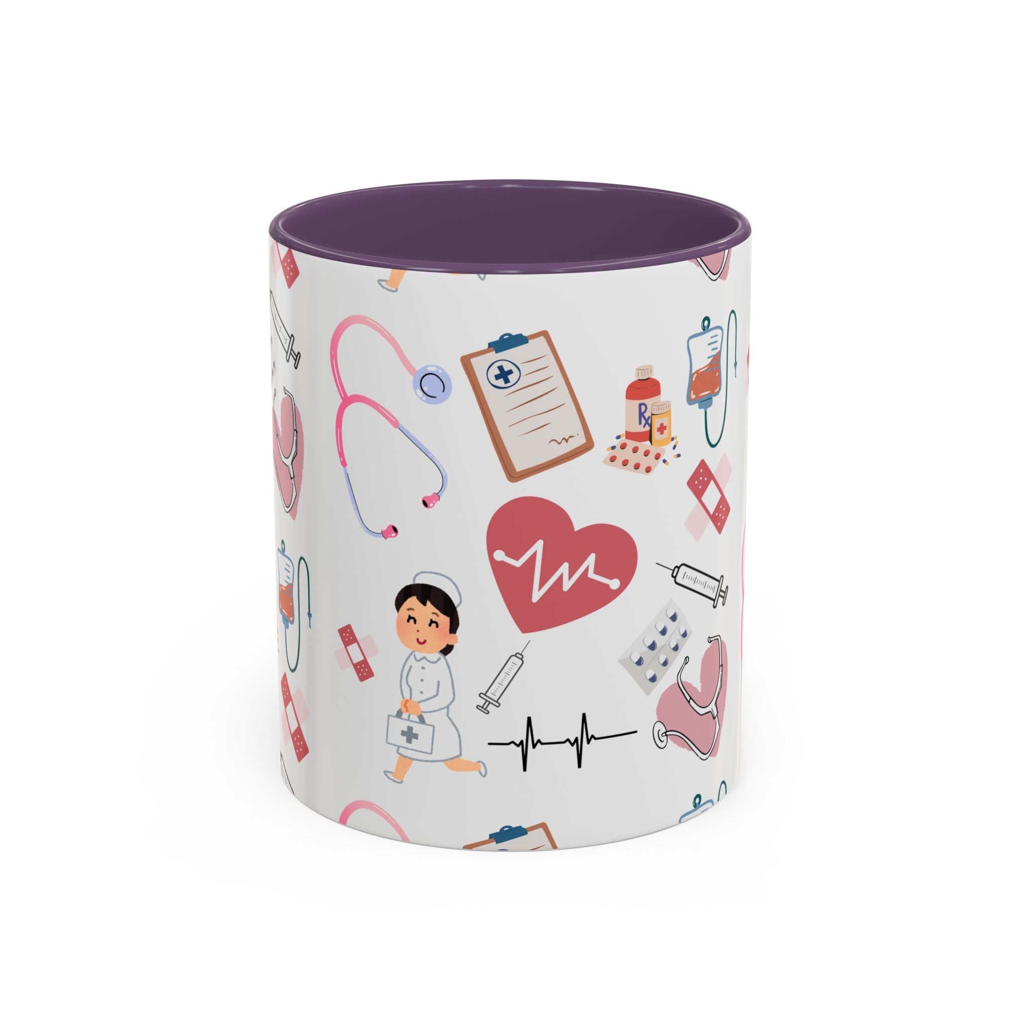 Kaffekoppen - ett givet inslag i vården - flera färger