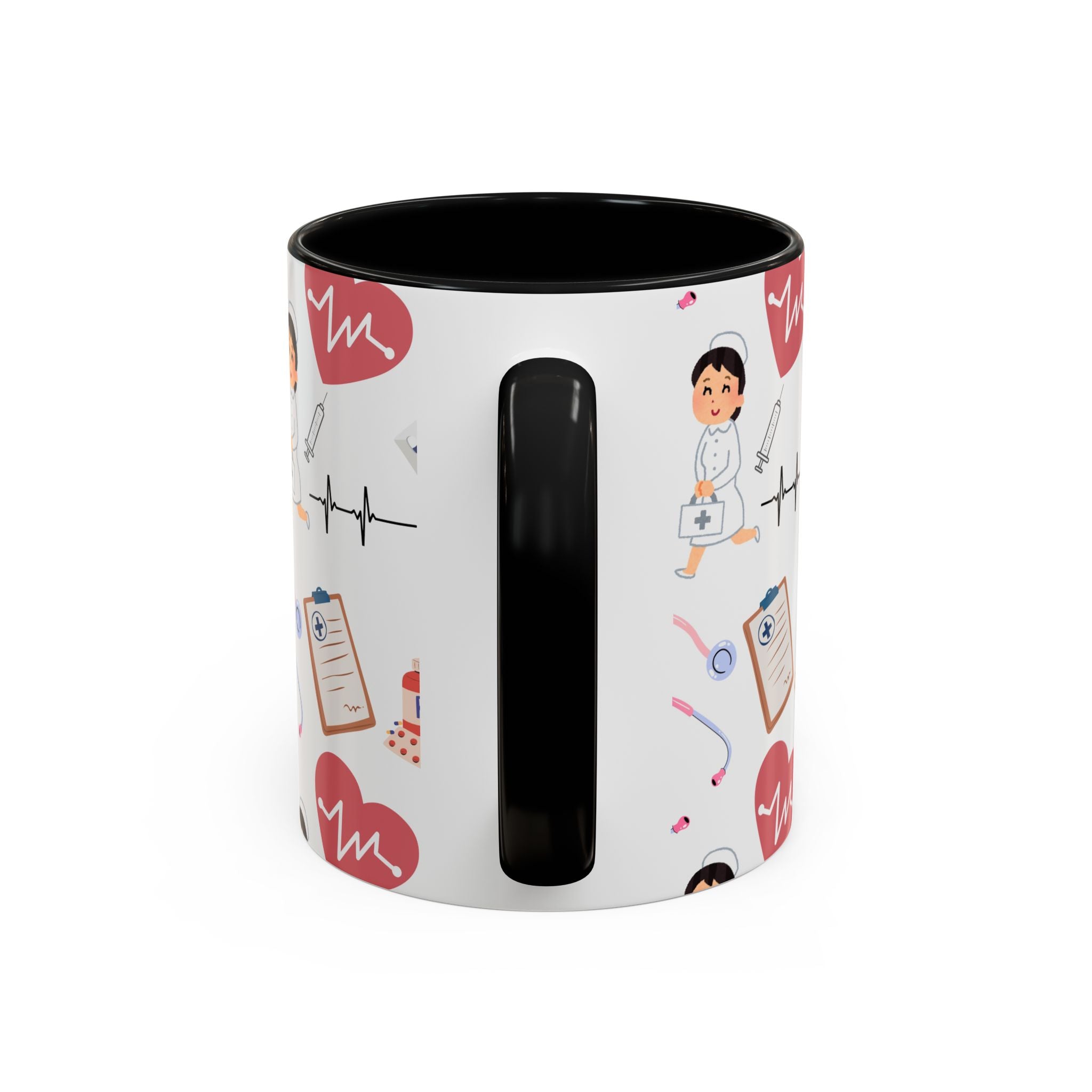 Kaffekoppen - ett givet inslag i vården - flera färger