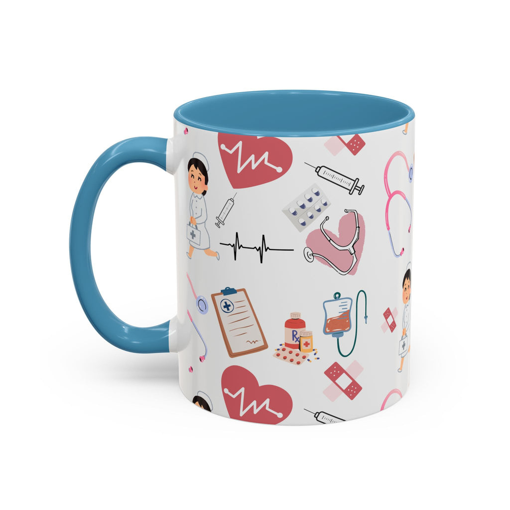 Kaffekoppen - ett givet inslag i vården - flera färger