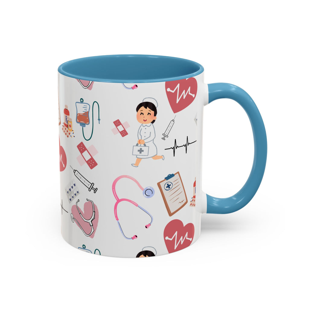 Kaffekoppen - ett givet inslag i vården - flera färger