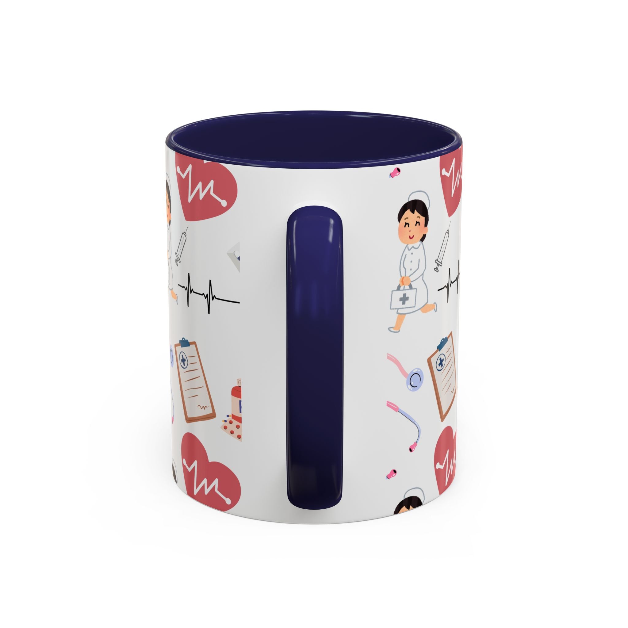 Kaffekoppen - ett givet inslag i vården - flera färger