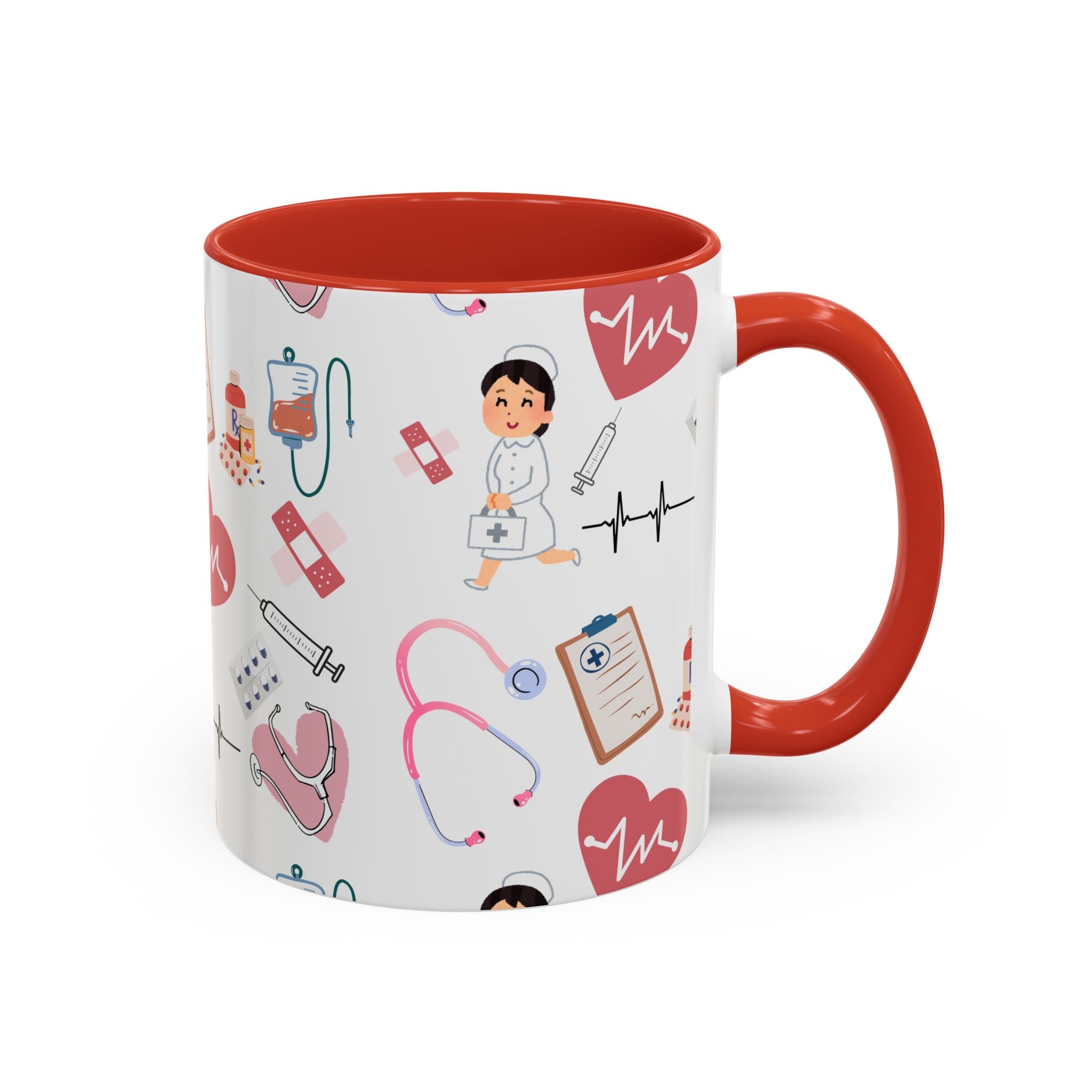 Kaffekoppen - ett givet inslag i vården - flera färger