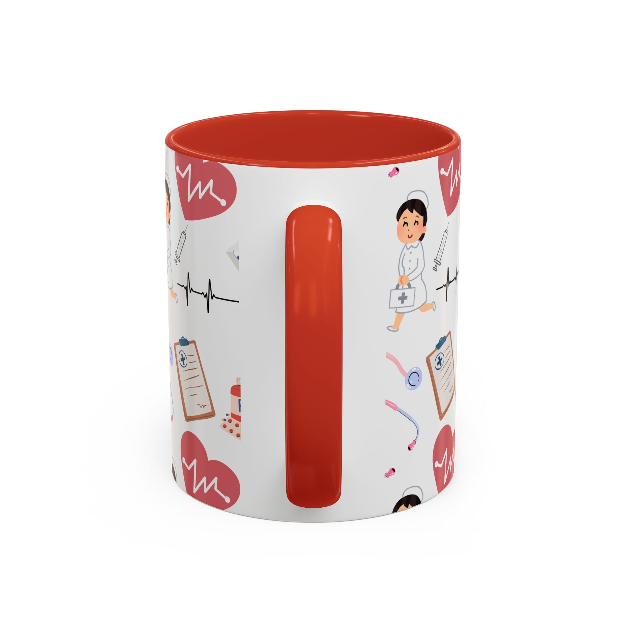 Kaffekoppen - ett givet inslag i vården - flera färger