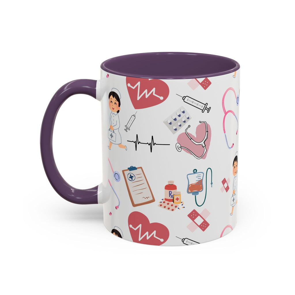 Kaffekoppen - ett givet inslag i vården - flera färger