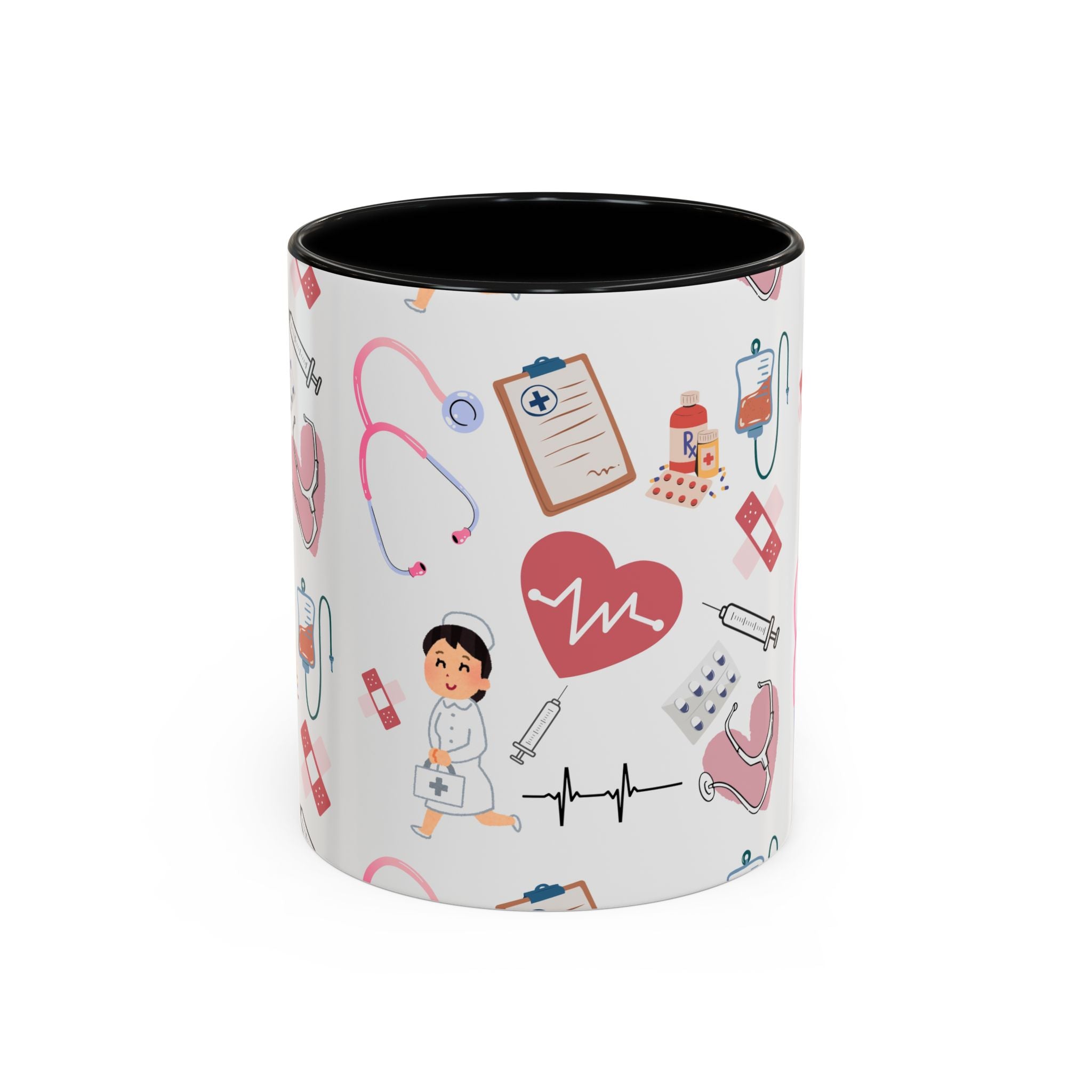 Kaffekoppen - ett givet inslag i vården - flera färger