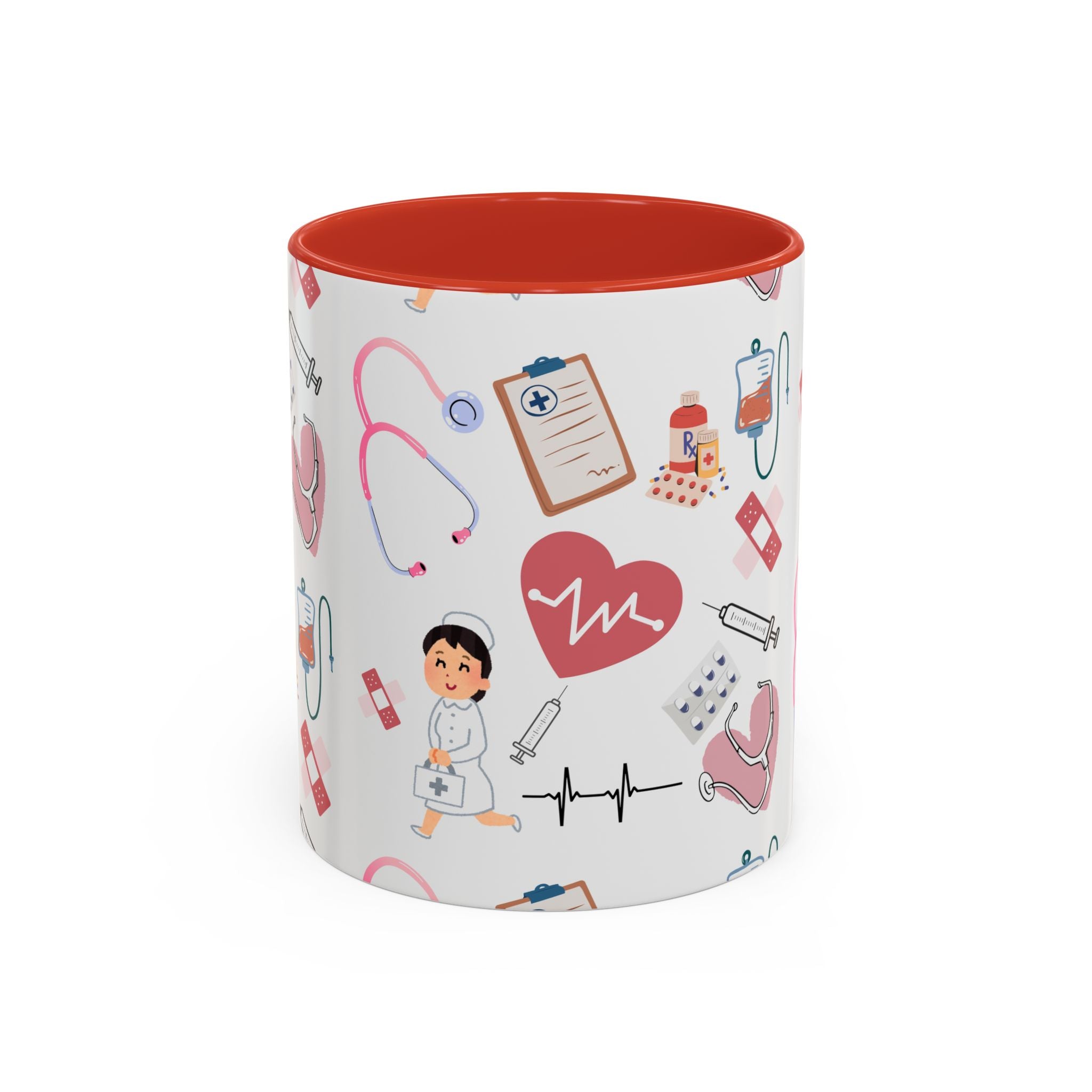 Kaffekoppen - ett givet inslag i vården - flera färger