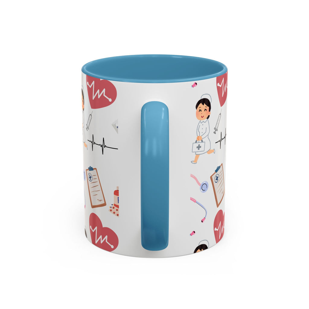 Kaffekoppen - ett givet inslag i vården - flera färger