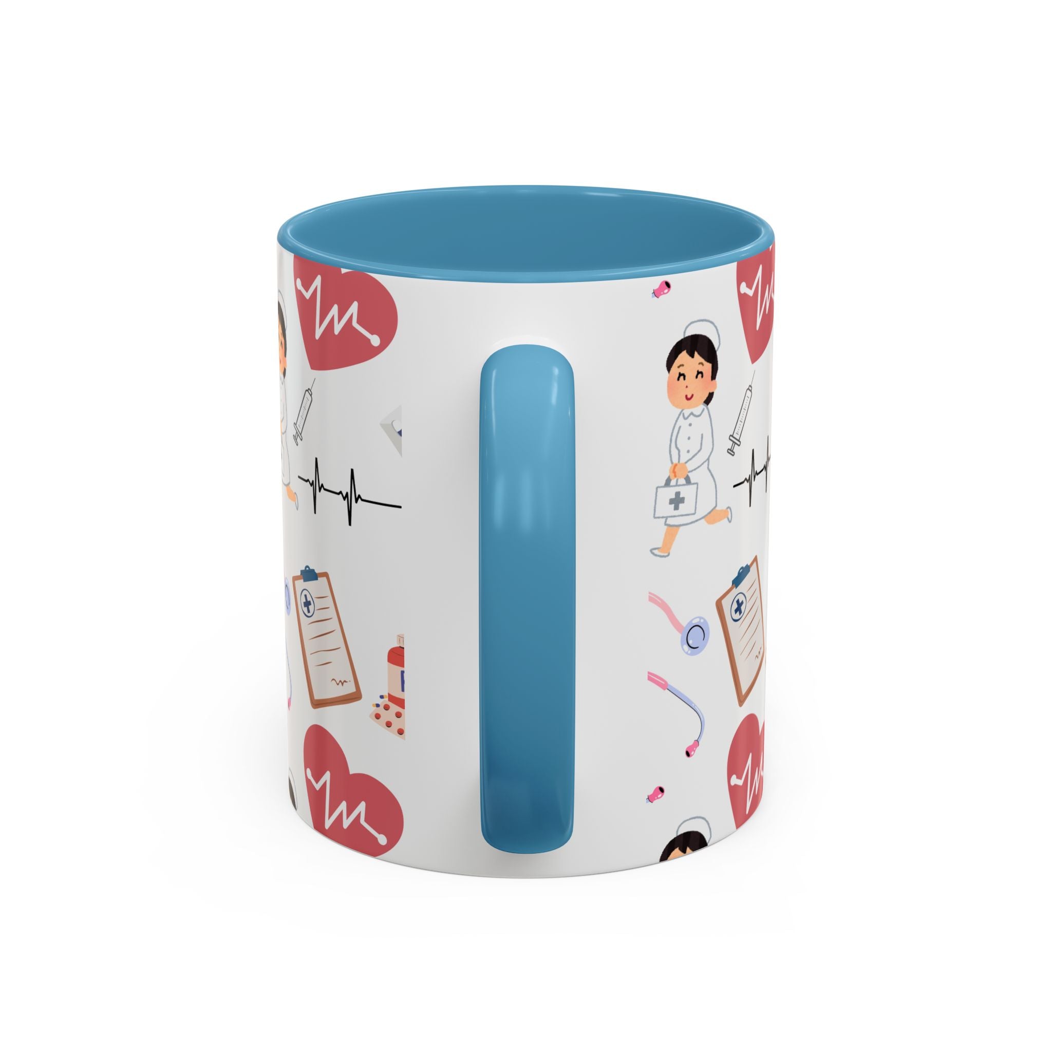 Kaffekoppen - ett givet inslag i vården - flera färger