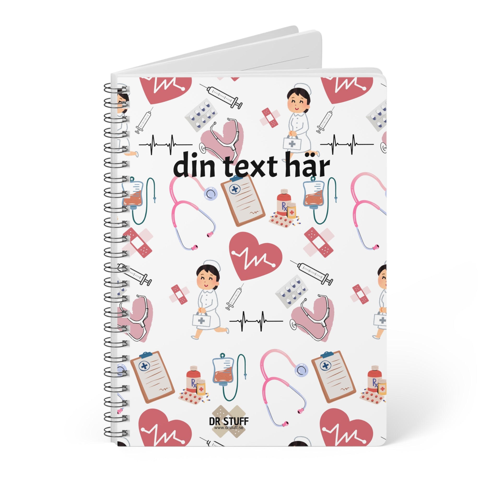 Anteckningsbok A5 - din personliga anteckningsbok för alla viktiga noteringar i vården