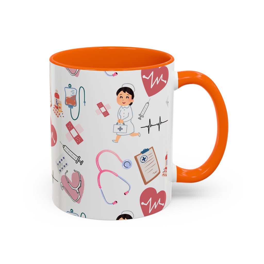 Kaffekoppen - ett givet inslag i vården - flera färger