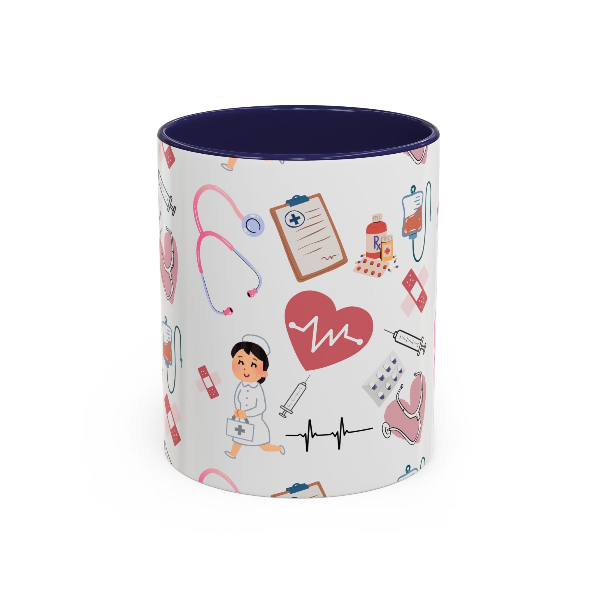 Kaffekoppen - ett givet inslag i vården - flera färger