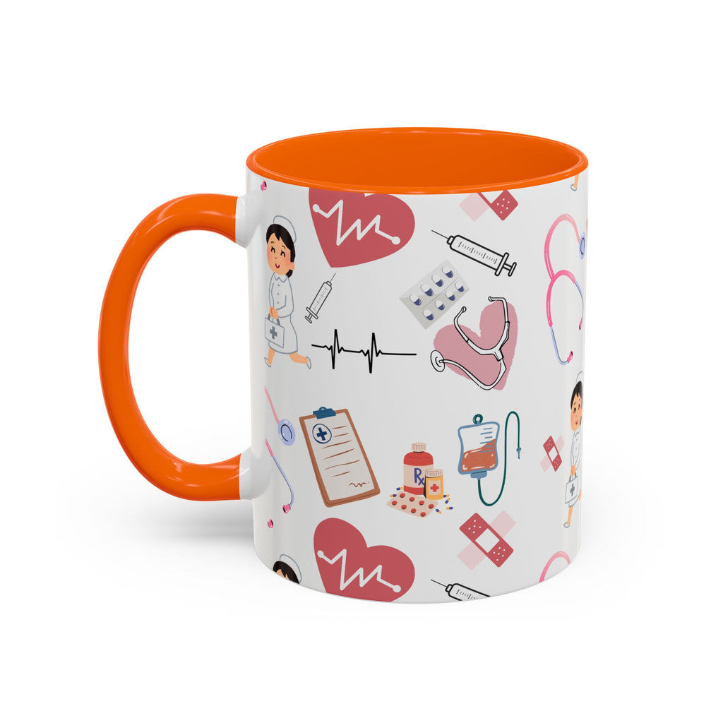 Kaffekoppen - ett givet inslag i vården - flera färger