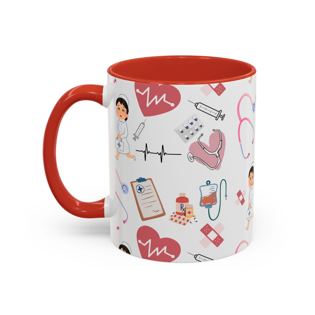 Kaffekoppen - ett givet inslag i vården - flera färger